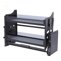 Novo design economiza espaço, cozinha de alto desempenho pendurado armário cesta rack, cozinha armazenamento rack