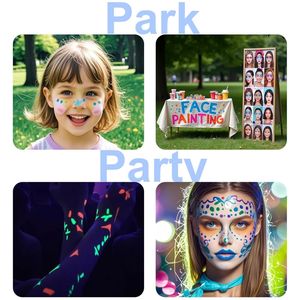 Ensemble de 15 pinceaux de <span class=keywords><strong>peinture</strong></span> pour le <span class=keywords><strong>visage</strong></span> pinceaux d'artiste pour <span class=keywords><strong>peinture</strong></span> acrylique aquarelle à l'huile <span class=keywords><strong>gouache</strong></span> pour le corps et le <span class=keywords><strong>visage</strong></span> - Product Image 6