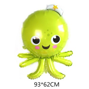 Globos de Vida Marina delfín caballito de mar langosta <span class=keywords><strong>pez</strong></span> tiburón <span class=keywords><strong>globo</strong></span> de papel de aluminio decoración de fiesta - Product Image 5