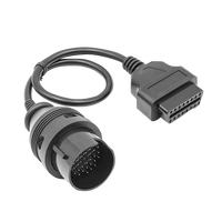 OEM ODM-conector de 38 pines para coche, cable OBD2, color negro
