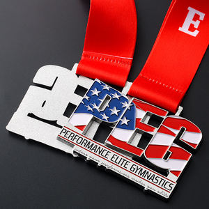 Médailles personnalisées métal alliage <span class=keywords><strong>de</strong></span> zinc émail Medallas Personalizadas argent creux coupe Amérique Performance <span class=keywords><strong>Elite</strong></span> médailles <span class=keywords><strong>de</strong></span> gymnastique - Product Image 4