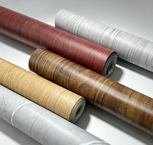 Piastrelle per Pavimenti in <span class=keywords><strong>PVC</strong></span> Autoadesive di Grado Commerciale Resistente, Strato Antiusura Extra Resistente ai Graffi e alle Macchie per Pavimenti di Casa e Ufficio - Product Image 1
