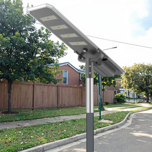 IP66 Aluminum <b>LED</b> Solar Street <b>Light</b> 60W 100W 120W Waterproof Camera <b>Motion</b> <b>Sensor</b> Remote Control Battery - Product Image 1
