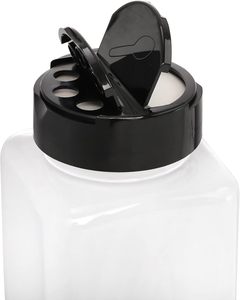 Bocaux à épices carrés en plastique pour la cuisine, 4 oz, 5,5 oz, 7 oz, avec couvercle personnalisé - Product Image 3