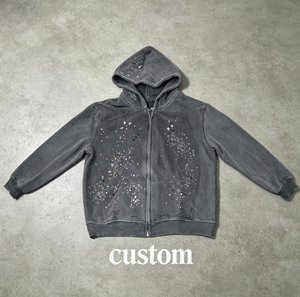 380gsm High Quality Casual Oversized Hoodie Vintage Loose Hoodie Thickened Polar Fleece Basic Hoodie for Man - Product Image 1