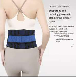 Premium Rückenstützgürtel - Atmungsaktive und Leichte Lendenwirbelstütze für Schmerzen im unteren Rückenbereich - Product Image 2