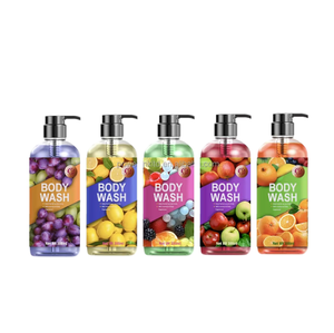 Kit de Douche Exfoliant Parfumé aux Fruits Écologique pour Hommes et Femmes - Gel Douche Smoothie De Ducha España - Product Image 2