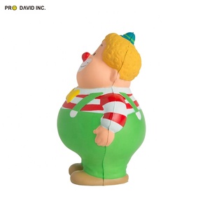 Squishies Toys Clown Bert Shaped Anti-Stress Ball Release Pressure <b>Foam</b> PU Anxiety Relief for 5-7 Years Old - Product Image 5