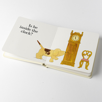 Bébé enfant Animal livre ajout éducation débutants enfants apprentissage école enfant personnalisé dessin animé amusant histoire impression couverture rigide