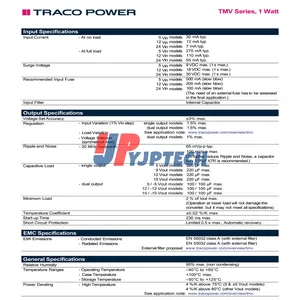 High Quality Power Module TMV2412S-1W DC-DC Converter TRACOPOWER TMV 2412S