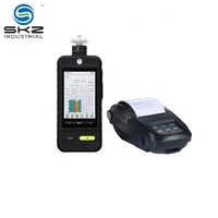 Analyseur de pureté du gaz portable SKZ1050E-O2, détecteur de gaz O2 0-30%VOL, alarme de concentration, charge USB, batterie 3800mA