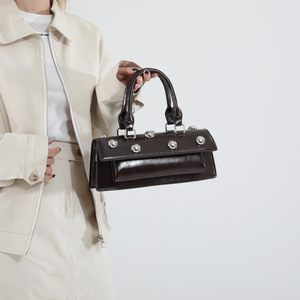 2025 New Women's Single <b>Strap</b> Zip Closure PU Leather Fashion Luxury Designer <b>Shoulder</b> Handbag - Product Image 4