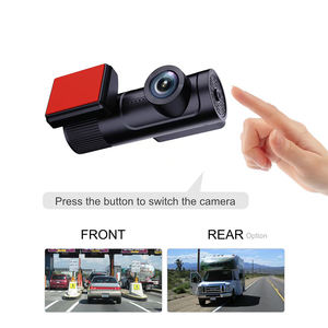 Détecteur universel de radar de vitesse mobile Abarth Caméra de tableau de bord de réception pleine fréquence X K <span class=keywords><strong>KA</strong></span> anglaise à double objectif LED - Product Image 3