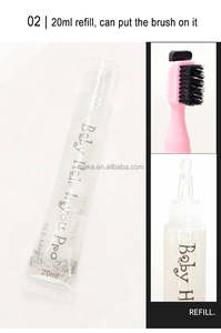 Brosse pour les bords des cheveux pour femmes noires 3 en 1, Brosse Inyou Pro imperméable à forte tenue pour les bords des cheveux avec gel - Product Image 5