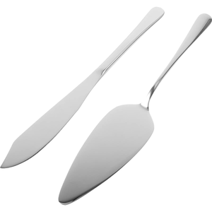 Elegante Juego de Cuchillos para Pastel de 2 Piezas de Acero Inoxidable Clásico y Ecológico para Bodas, Aniversarios y Momentos Festivos - Product Image 5