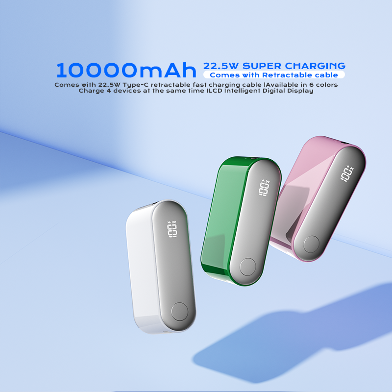 Ultra Slim Custom Logo Battery Power