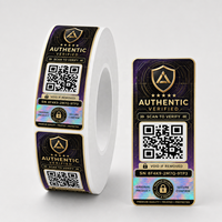 Etiqueta de Seguridad para Productos de Lujo con Efecto Holográfico, Autenticación Digital y Protección Antimanipulación