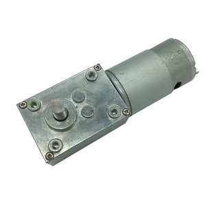 Motor de CC con Engranaje Helicoidal BringSmart A58SW-555 de 12 Voltios, Baja Velocidad, Proveedor de Motores con Certificación CE, Motor Eléctrico Mini de 24v con Caja de Engranajes Autoblocante - Product Image 1