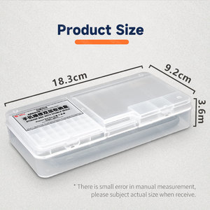 Sửa Chữa Điện Thoại Di Động Đa Chức Năng Hộp Lưu Trữ Acrylic Cho Điện Thoại Thông Minh Bộ Phận Bo Mạch Chủ <span class=keywords><strong>IC</strong></span> - Product Image 5