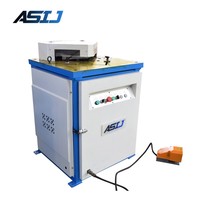 Cisaille électrique de précision pour profilés en acier, coupeur d'angle fixe pour le traitement des tôles métalliques.