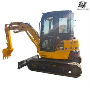 Excavatrice sur chenilles Komatsu 40 d'occasion, marque japonaise d'origine, 4 tonnes, mini-excavatrice sur chenilles d'occasion - Product Image 1
