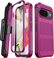 Nouvelle Arrivée : Étui de Protection Robuste avec Clip Ceinture et Béquille pour Google Pixel 9 6.3" et Pixel 9 Pro