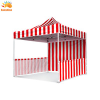 Tentes pliantes imperméables personnalisées par Sunshine Company Tentes de salon commerciales imprimées pop-up Camping Outdoor Heavy Duty