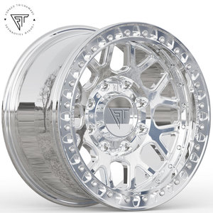 KMC 17x9J 17x10J Offset Aluminum <strong>Beadlock</strong> Ring 30mm ET Forged Truck <strong>Wheels</strong> 6x139.7 8x170 for Drag Racing - Product Image 3