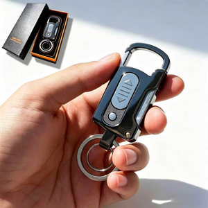 Multifunctional Electric Cigarette <b>Lighter</b> Keychain <b>Lighter</b> With Led Knife and Bottle Opener - Product Image 5