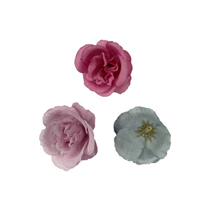 Accessoires pour cheveux en soie rose, diamètre 5 cm, accessoires de photographie de mariage, décorations pour la maison - Product Image 5