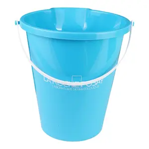 Factory supply 4L Plastic Bucket Mini Bucket With Handle Popular Kids Beach Toys Home Cleaning Bucket