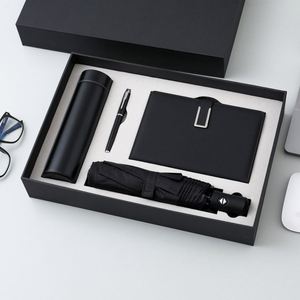 Set de Regalo de Cuaderno Personalizado con Logotipo, Termo, Paraguas y Bolígrafo para Eventos Empresariales y Regalos Promocionales - Product Image 2