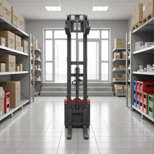 Apilador Eléctrico Portátil Mini Hidráulico de 2000 mm de Altura, Operado con Batería - Product Image 4