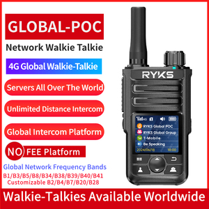 XIN POC Radio Walkie Talkie 4G de 5000 km, 199 Canales, Llamada Individual y de Grupo, Cargador Tipo-C, para Camping y PTT Global - Product Image 4