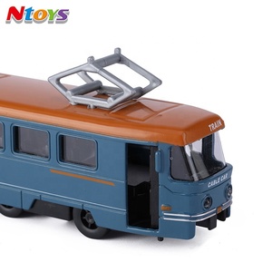 Autos de Juguete de Metal Fundido a Presión, Modelo de Auto de Aleación, Vehículos de Juguete con Retroceso, Tren de Juguete de Metal Pequeño para Niños - Product Image 2