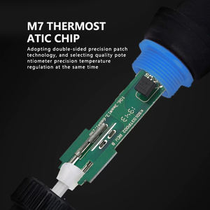 Température réglable avec commutation <span class=keywords><strong>fer</strong></span> à <span class=keywords><strong>souder</strong></span> électrique combinaison ensemble 60w outil de réparation de soudage prise USA/UK/EU - Product Image 4