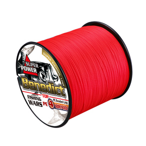 Ligne <span class=keywords><strong>de</strong></span> pêche tressée PE jamais délavée couleur rouge Super forte Pe 100M 300M 4 brins 2 4 6 10 20 30 50 60 <span class=keywords><strong>80</strong></span> 100LB cordon <span class=keywords><strong>de</strong></span> pêche - Product Image 6