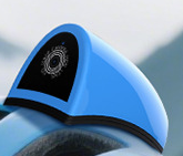 ligne de charge de ligne de transmission tc bleue