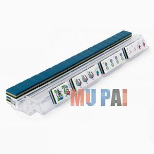 American <b>Mahjong</b> <b>Set</b> for Beginners 166 Tiles 4 Racks Pushers with Dice Wind Indicator Perfect for New Players Learning Game - Product Image 4