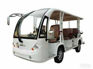 Autobús Turístico Moderno para 14 Pasajeros, Nuevo Estilo, Azul, Grande, con Puerta, Transporte Clásico Especial - Product Image 1