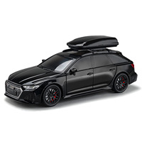 1/24 au-di RS6 son et lumière tirer-arrière porte ouvrable alliage voiture modèle jouet véhicules jouets pour enfants cadeaux
