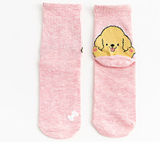 Vente en gros de <span class=keywords><strong>chaussettes</strong></span> coréennes imprimées de chiens mignons <span class=keywords><strong>Corgi</strong></span> <span class=keywords><strong>Chaussettes</strong></span> en coton d'animaux de dessin animé drôles pour femmes - Product Image 4