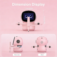 Robot de dessin artistique IA D09 à commande vocale, génération d'images, écran d'affichage, images illimitées, jouet robot STEM pour l'éducation précoce des enfants