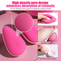Hochwertiger weicher Make-up-Schwamm in voller Größe ohne Latex Vollflächige makellose Make-up-Mixer Foundation Sponge Powder Puff