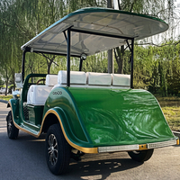 Bus de tourisme électrique rétro de luxe certifié CE, style classique, vente directe usine, marque DZY, pour sites touristiques