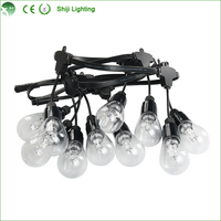 Lampu String RGB 360 Derajat RGBW DC24V Tahan Air untuk Luar Ruangan Taman