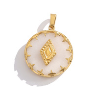 Pendentifs de bijoux vintage DIY de haute qualité en acier inoxydable 18k PVD luxueux pour enfants et unisexe