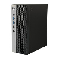 Boîtier de PC de bureau compact MQ Mini ITX avec 4 ports USB, prend en charge l'alimentation 1U