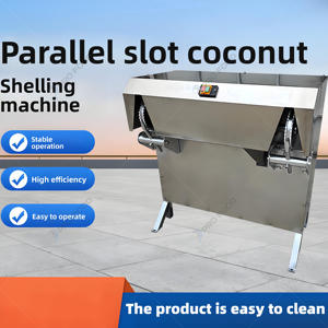 Old Coconut Skin Remover Peeler Sheller Husker 220V Core Motor Máquina de raspado de coco Máquina peladora de cáscara de coco - Product Image 2