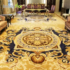 天然Grand Tapis Oriental De Salon Pour Home酒店客厅手工制作纯羊毛丝绸地毯Karpet Bulu地毯出售